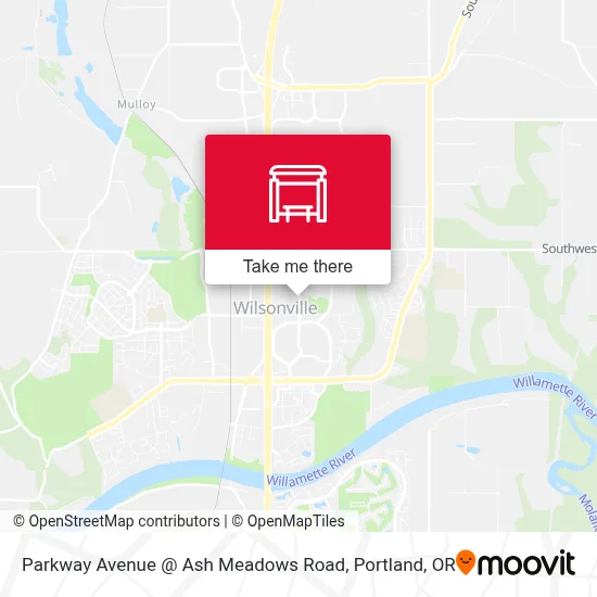 Parkway Avenue @ Ash Meadows Road map