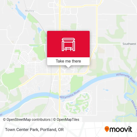 Town Center Park map
