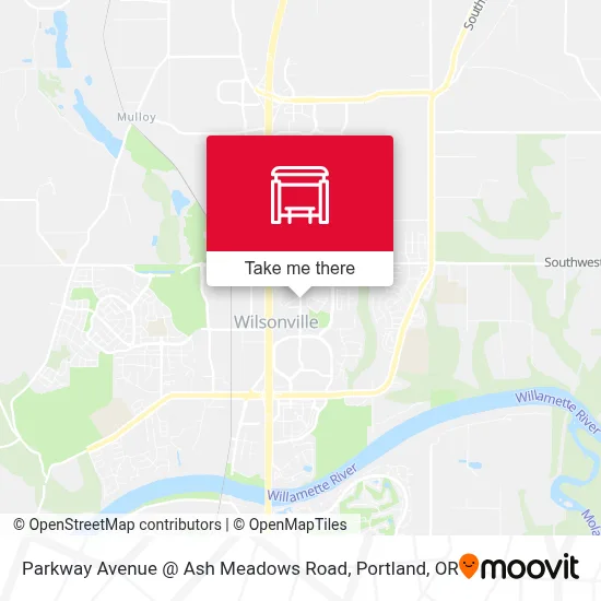 Parkway Avenue @ Ash Meadows Road map