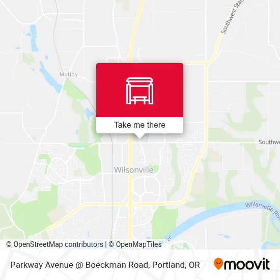 Parkway Avenue @ Boeckman Road map