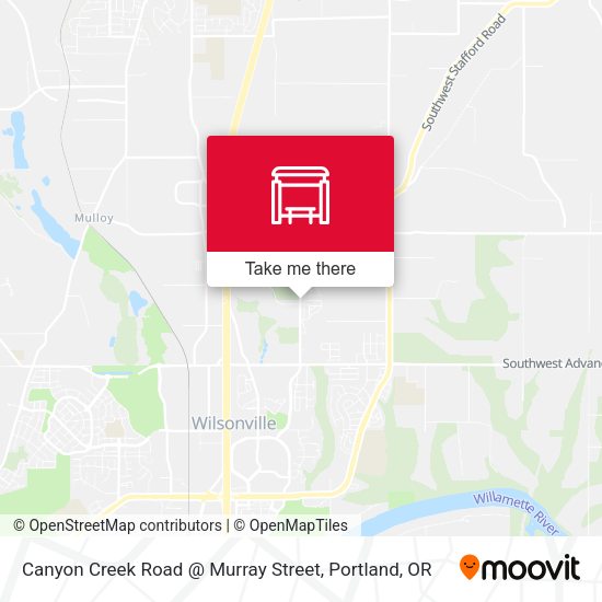 Mapa de Canyon Creek Road @ Murray Street