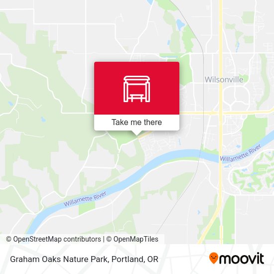 Mapa de Graham Oaks Nature Park