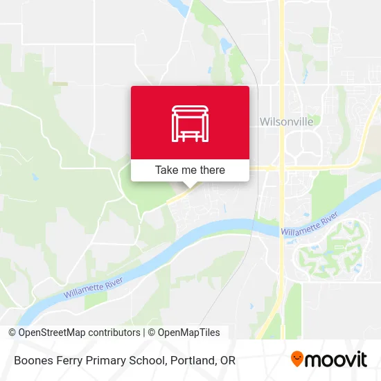 Boones Ferry Primary School map