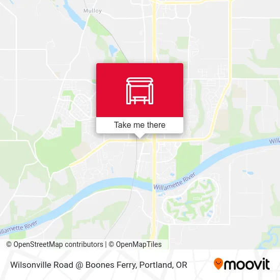 Wilsonville Road @ Boones Ferry map