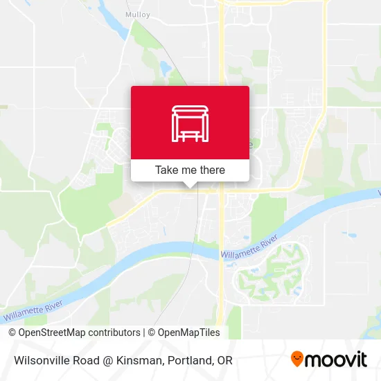 Wilsonville Road @ Kinsman map