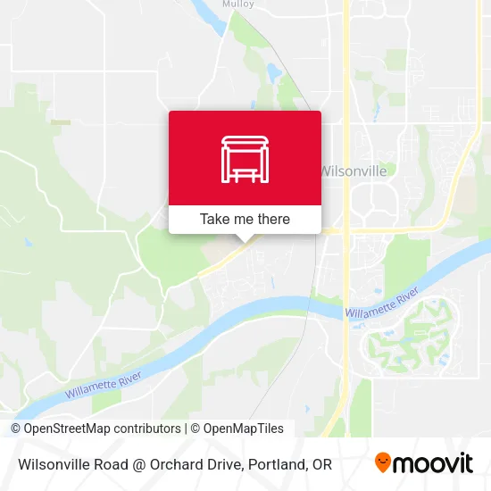 Wilsonville Road @ Orchard Drive map