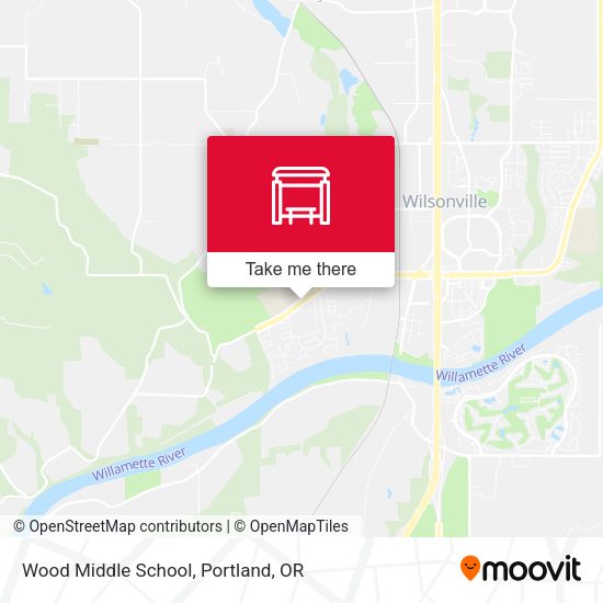 Wood Middle School map