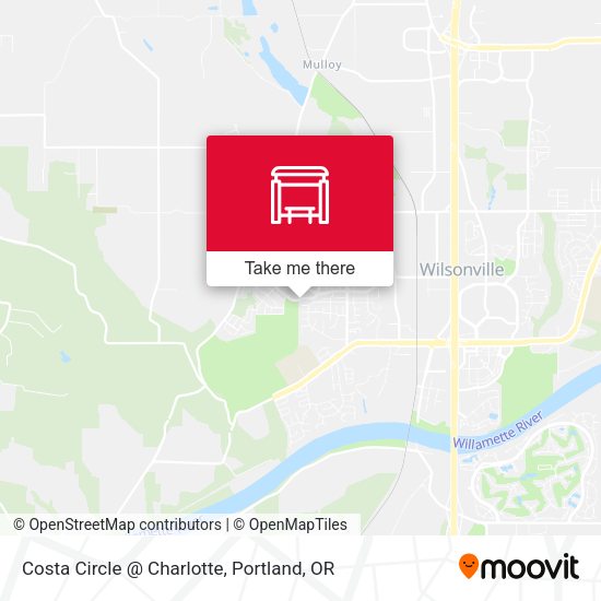 Costa Circle @ Charlotte map