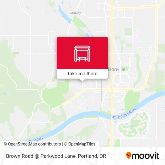 Brown Road @ Parkwood Lane map