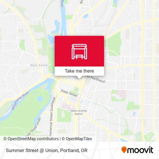 Summer Street @ Union map