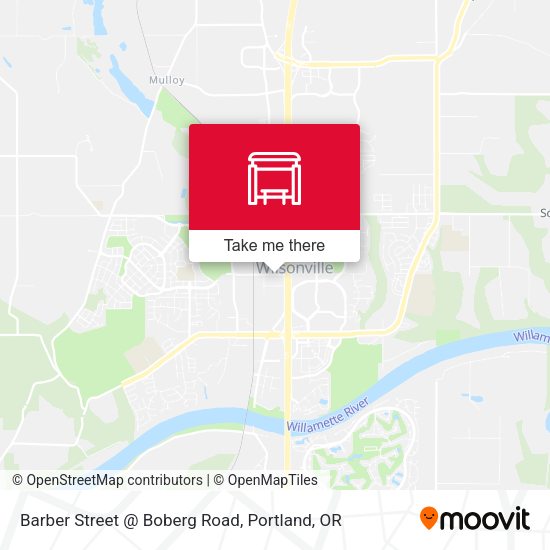 Barber Street @ Boberg Road map