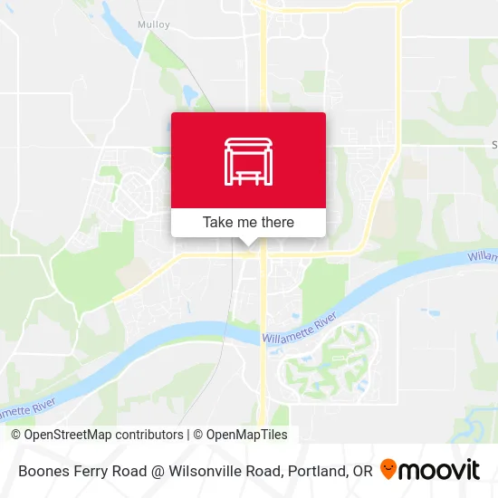 Boones Ferry Road @ Wilsonville Road map