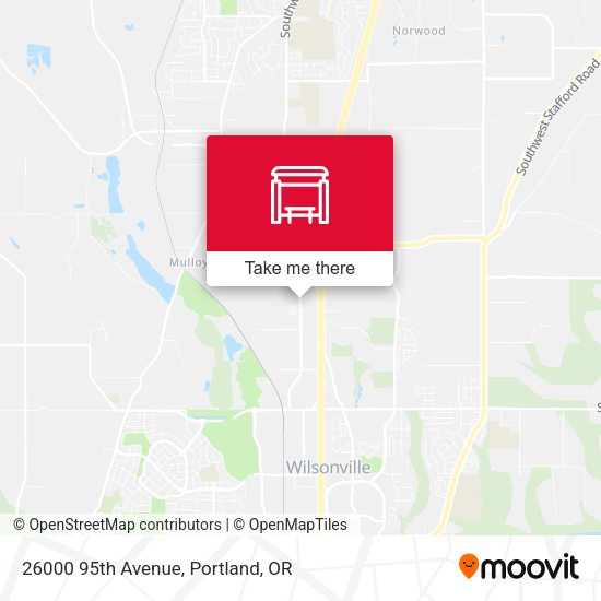 Mapa de 26000 95th Avenue