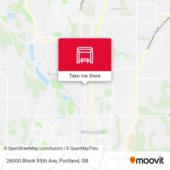 26000 Block 95th Ave map