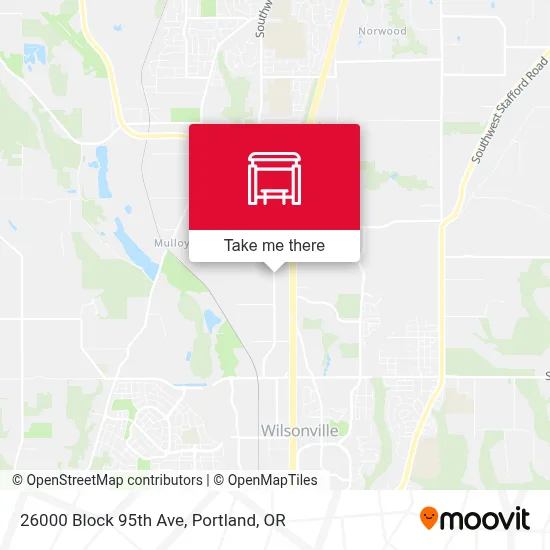 26000 Block 95th Ave map
