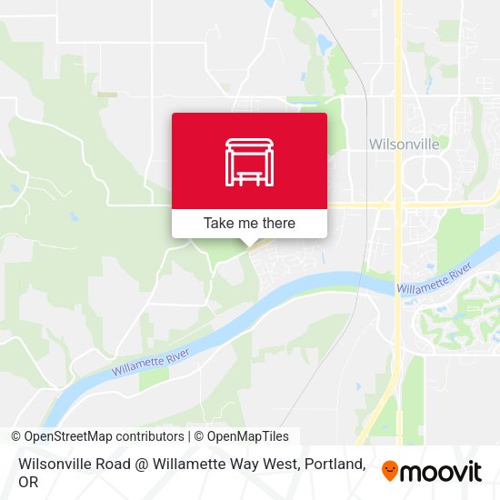 Mapa de Wilsonville Road @ Willamette Way West
