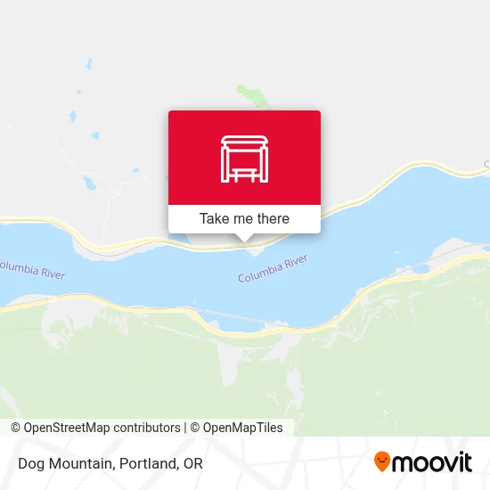 Dog Mountain map