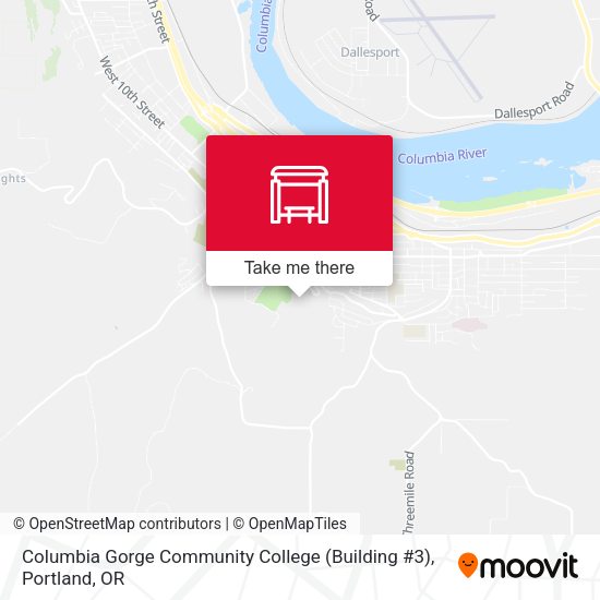 Mapa de Columbia Gorge Community College (Building #3)