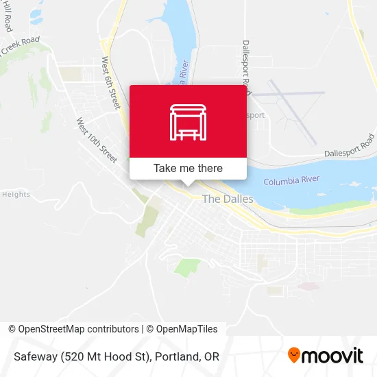 Safeway (520 Mt Hood St) map