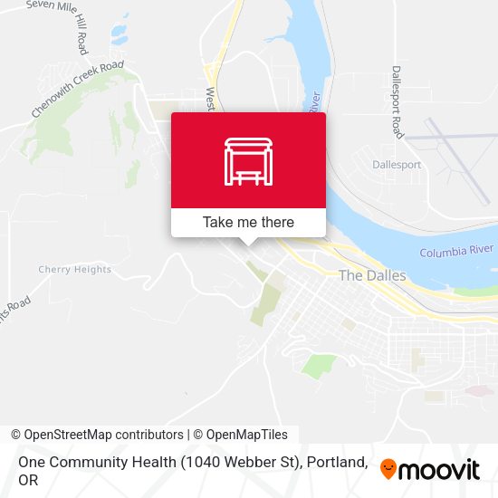 Mapa de One Community Health (1040 Webber St)