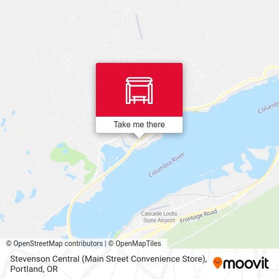 Stevenson Central (Main Street Convenience Store) map