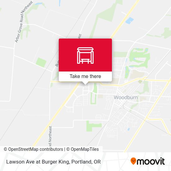 Mapa de Lawson Ave at Burger King