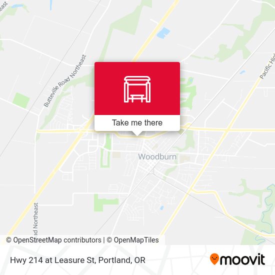 Hwy 214 at Leasure St map