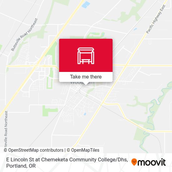 Mapa de E Lincoln St at Chemeketa Community College / Dhs