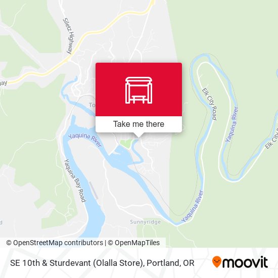 Mapa de SE 10th &  Sturdevant (Olalla Store)