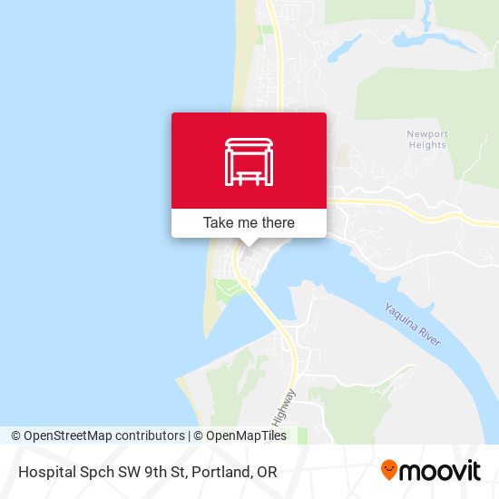 Hospital Spch SW 9th St map
