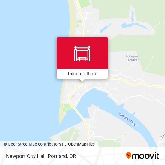 Newport City Hall map