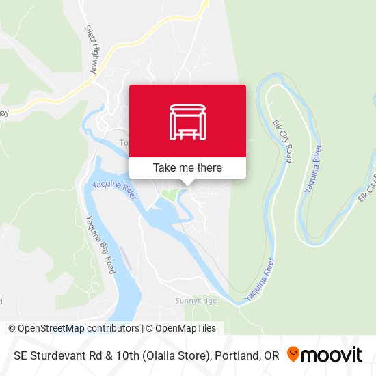 SE Sturdevant Rd & 10th (Olalla Store) map