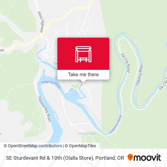SE Sturdevant Rd & 10th (Olalla Store) map