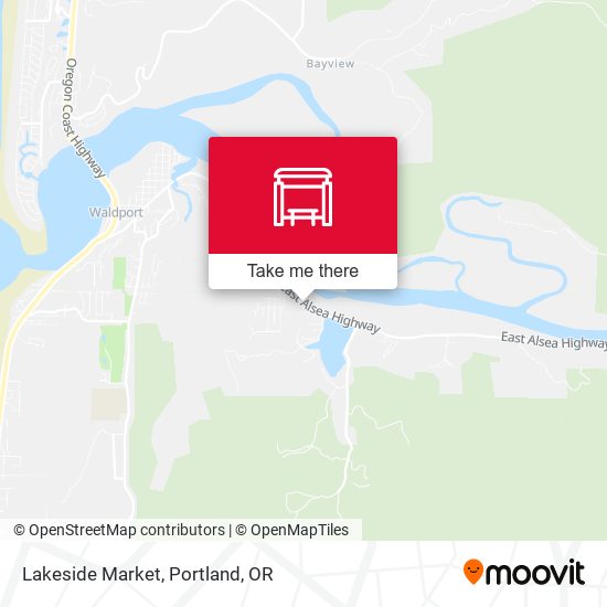 Mapa de Lakeside Market