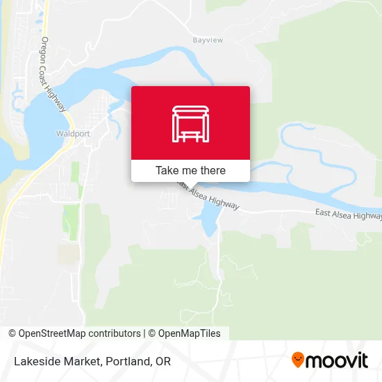 Lakeside Market map