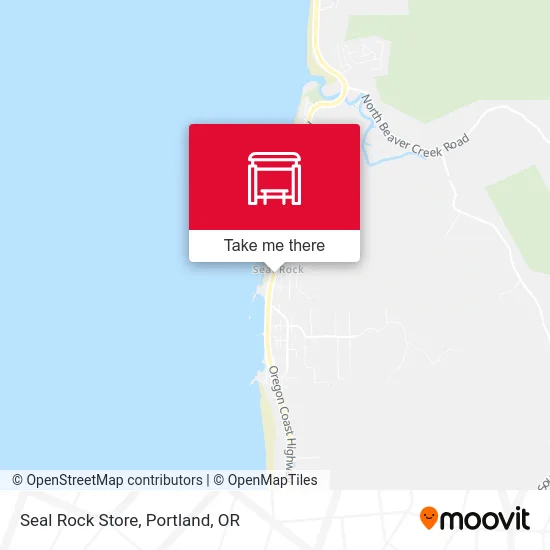 Seal Rock Store map