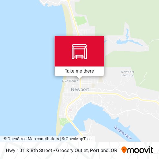 Hwy 101 & 8th Street - Grocery Outlet map
