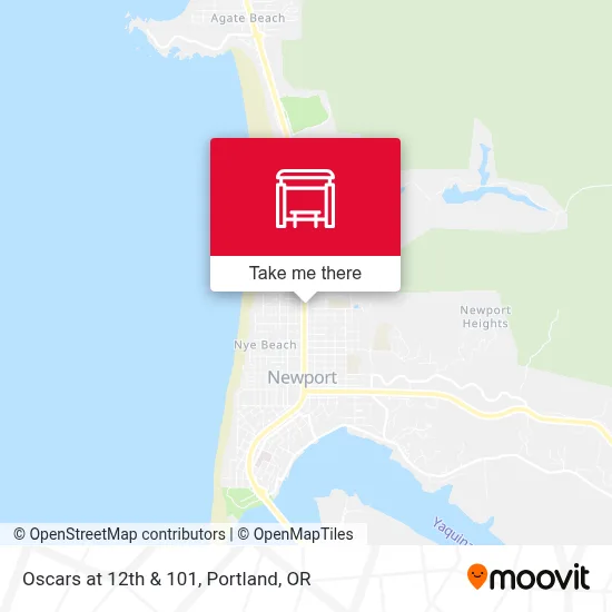 Oscars at 12th & 101 map