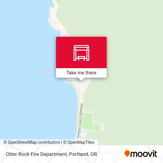 Otter Rock Fire Department map