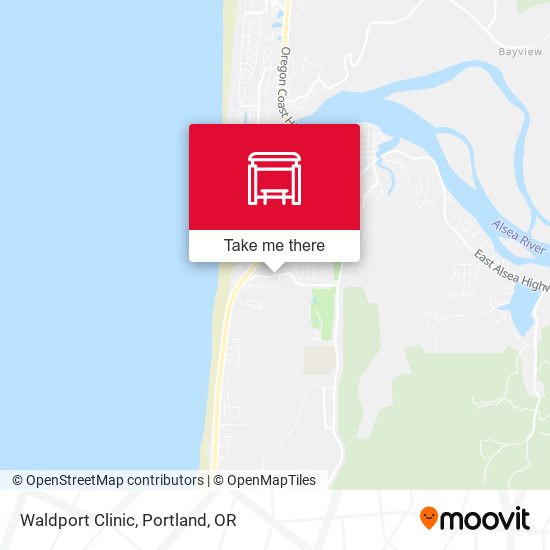 Mapa de Waldport Clinic