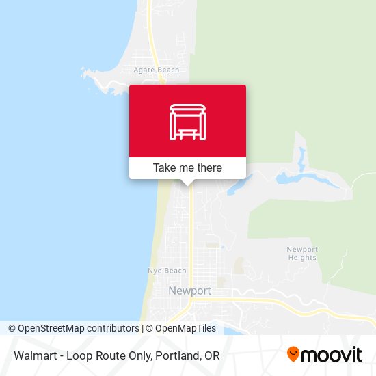 Walmart - Loop Route Only map
