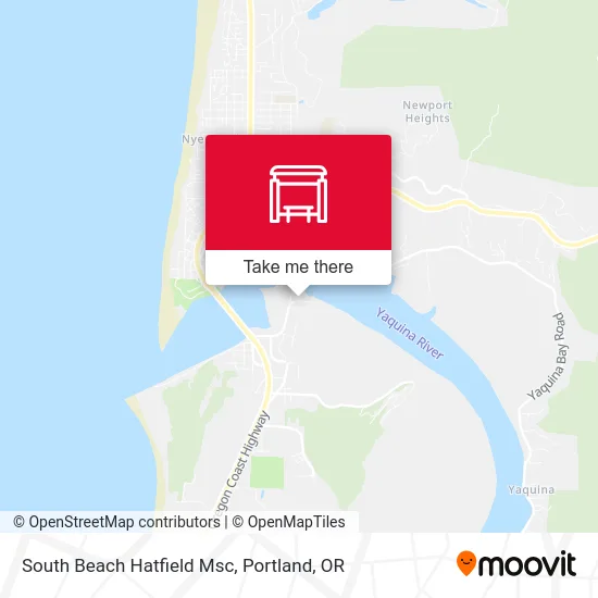 South Beach Hatfield Msc map