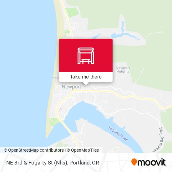 NE 3rd & Fogarty St (Nhs) map