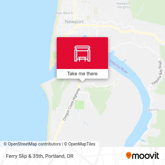 Ferry Slip & 35th map