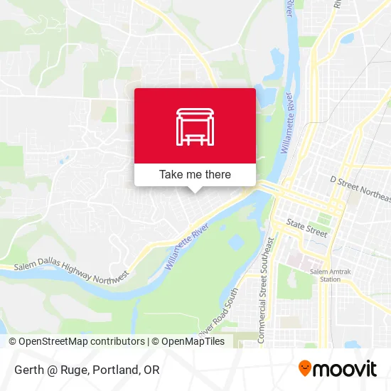 Gerth @ Ruge map