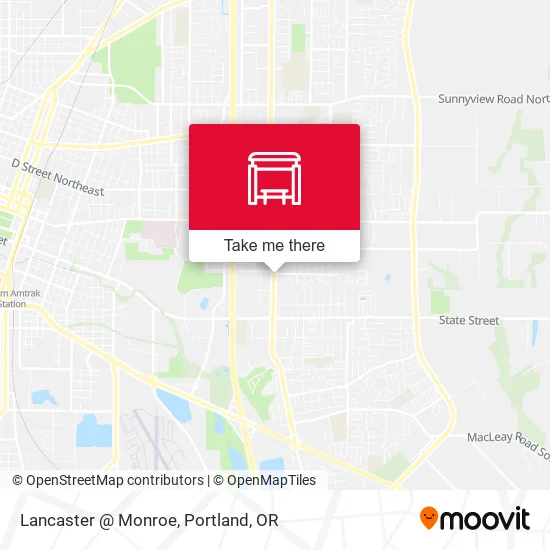 Lancaster @ Monroe map