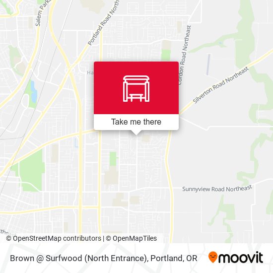 Brown @ Surfwood (North Entrance) map
