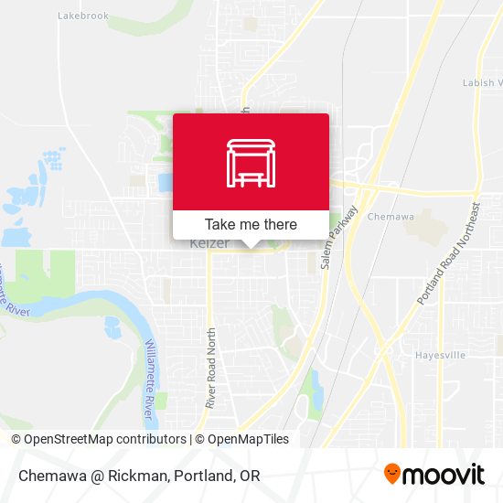 Chemawa @ Rickman map