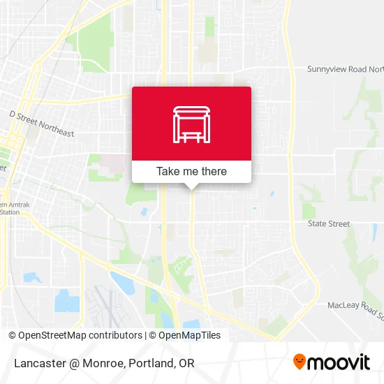 Lancaster @ Monroe map