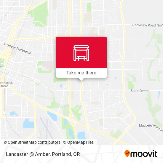 Lancaster @ Amber map